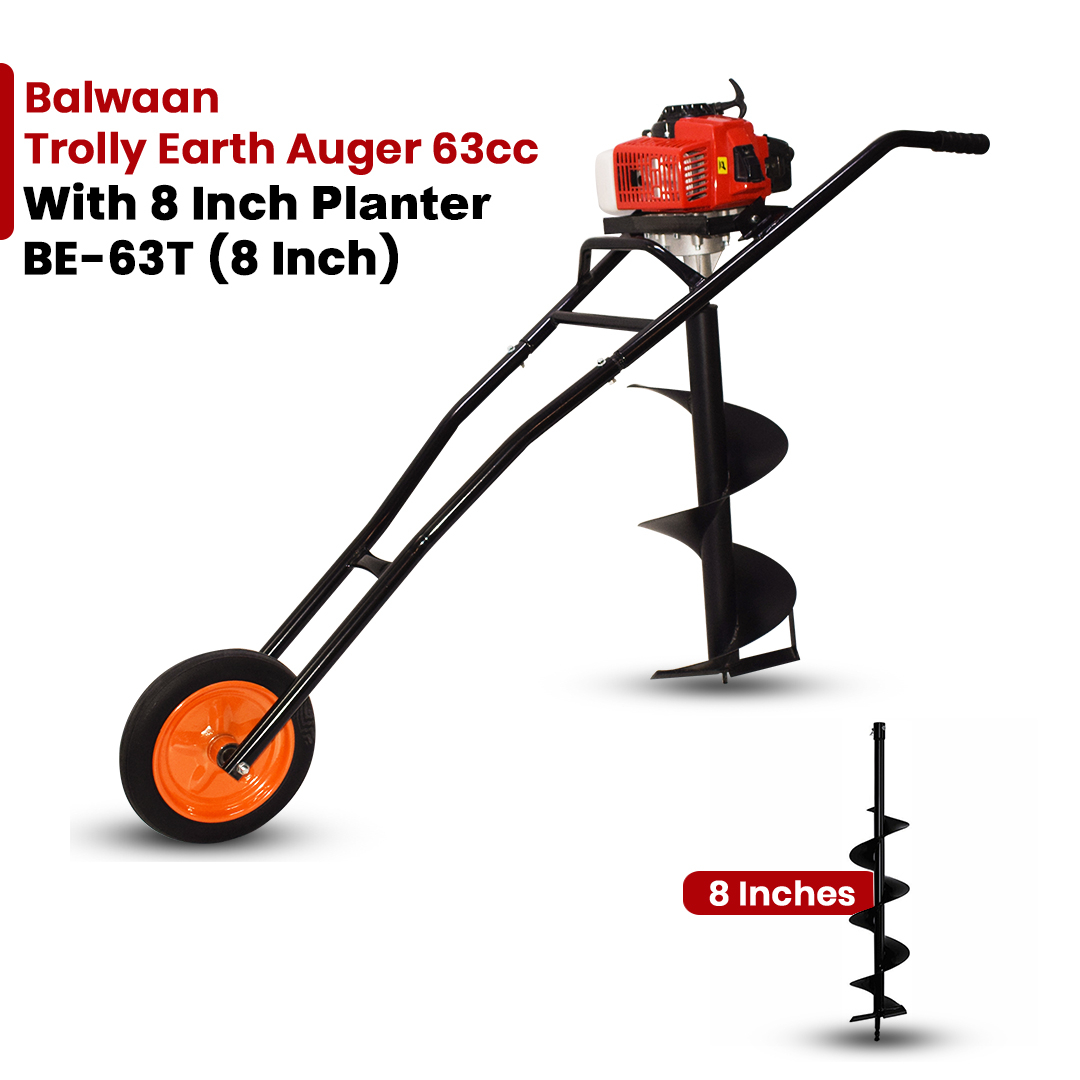BALWAAN TROLY EARTH AUGER 63CC8INCH PLANTER