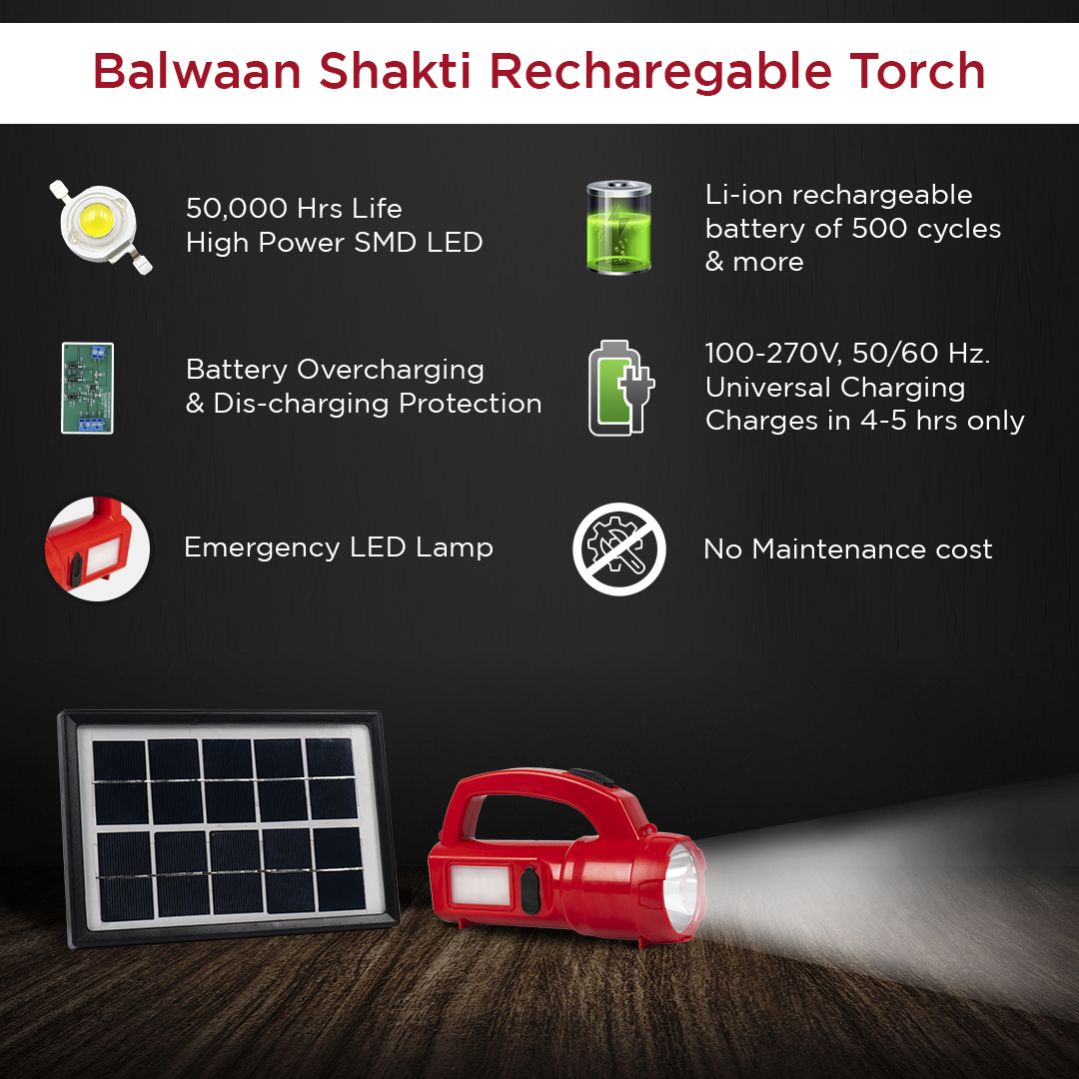 BALWAAN SHAKTI JUGNOO TORCH BSJ-3W24